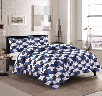 casper printed duvet cover set