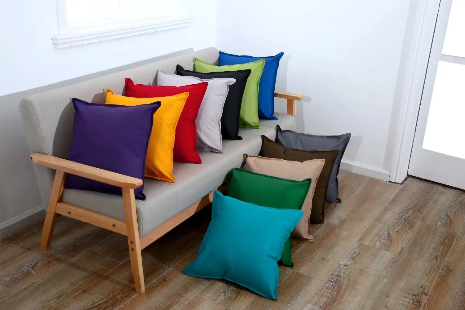 Waterproof Cushion Covers | 12 Colors