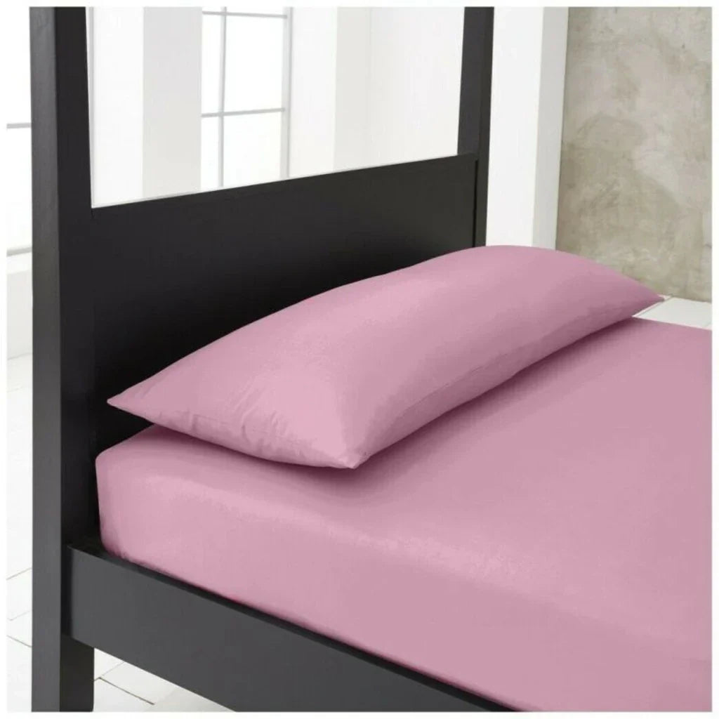 bolster pillow case pink