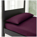 bolster pillow case purple