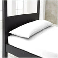 bolster pillow case white