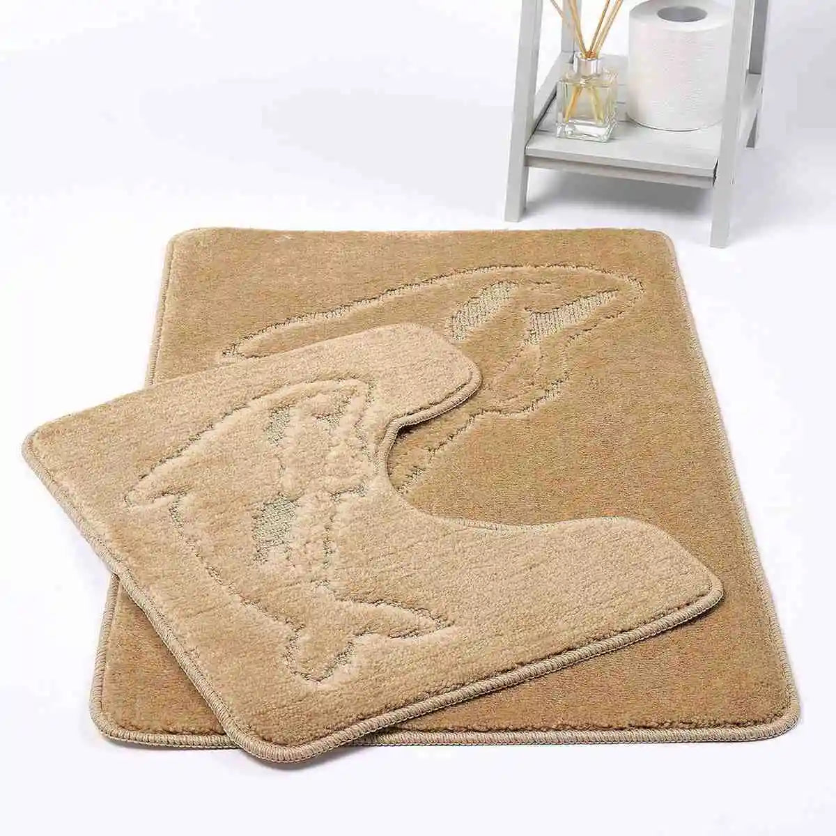 Dolphin Non-Slip Bath Mat Set | 14 Colors Available