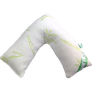 Bamboo V Shaped Pillow | 76CM x 47CM x 27CM