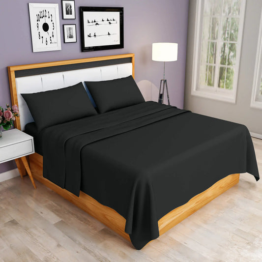 easy iron PC sheets set black