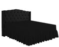 easy iron pc valance sheets black