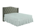 easy iron pc valance sheets duck egg