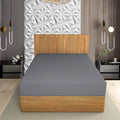 easy care PC extra deep fitted sheet grey