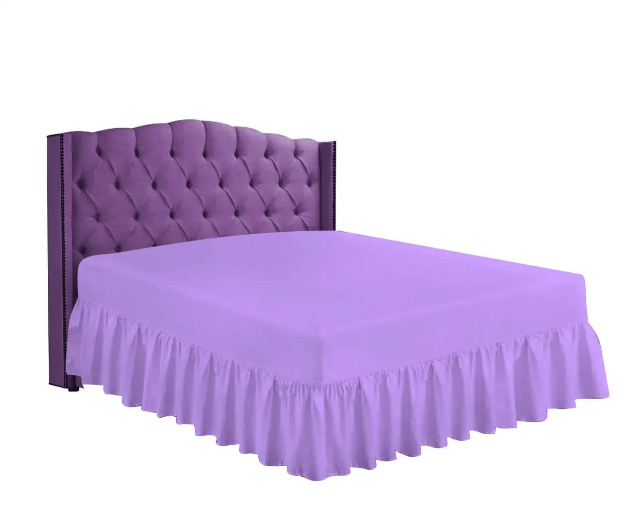 easy iron pc valance sheets lilac