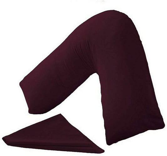 Easy Care Poly Cotton V Shaped Pillowcase