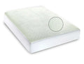 waterproof quilted bamboo mattress protector