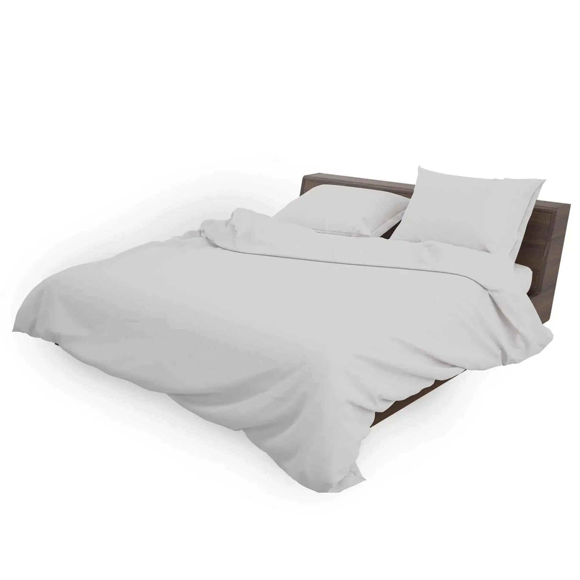 Easy Iron PC duvet cover silver