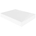 poly cotton fitted sheet white